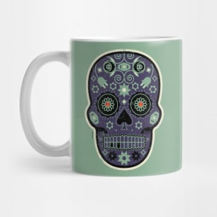 Toque de Muerte Mexican Sugar Skull Mug